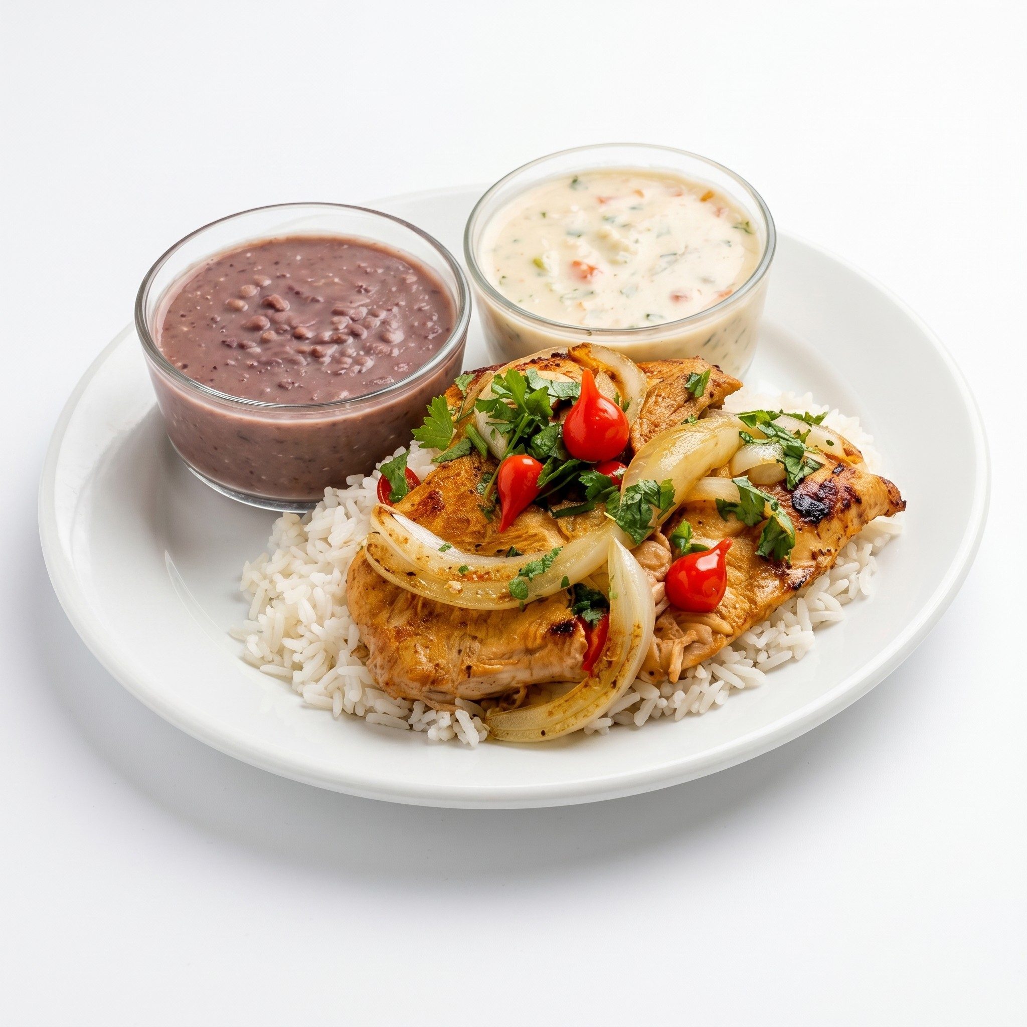 Frango Acebolado.